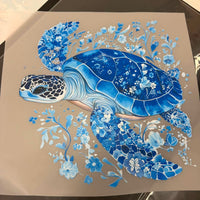 Ocean Blue Turtle Tshirt