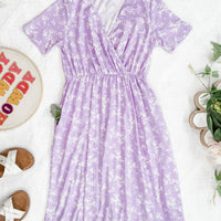 IN STOCK Tinley Dress - Lavender Petal Floral