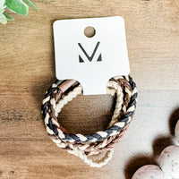 IN STOCK Hair Tie Bracelet Sets - Neutral Ropes | Hair Accessories