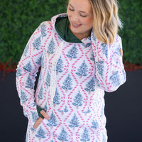 IN STOCK Hailey Pullover Hoodie - Candy Cane Lane