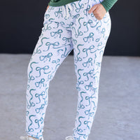 IN STOCK Classic Joggers - Green Ribbons