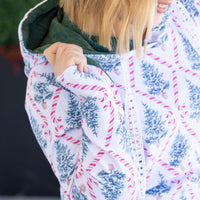 IN STOCK Hailey Pullover Hoodie - Candy Cane Lane