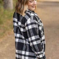 IN STOCK Norah Plaid Shacket - Classic Black and White | Women's Shacket