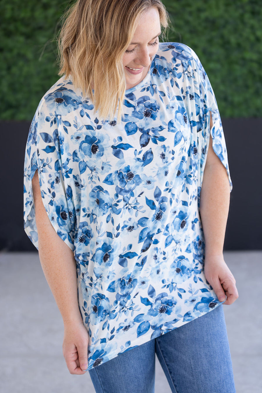 IN STOCK Darcy Dolman - Sapphire Floral