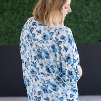 IN STOCK Darcy Dolman - Sapphire Floral