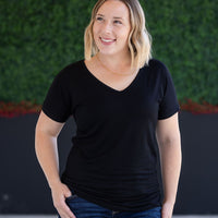 IN STOCK Chloe Cozy Tee - Black