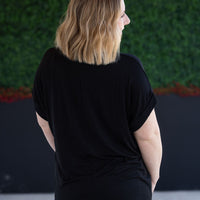 IN STOCK Sierra Pocket Top - Black