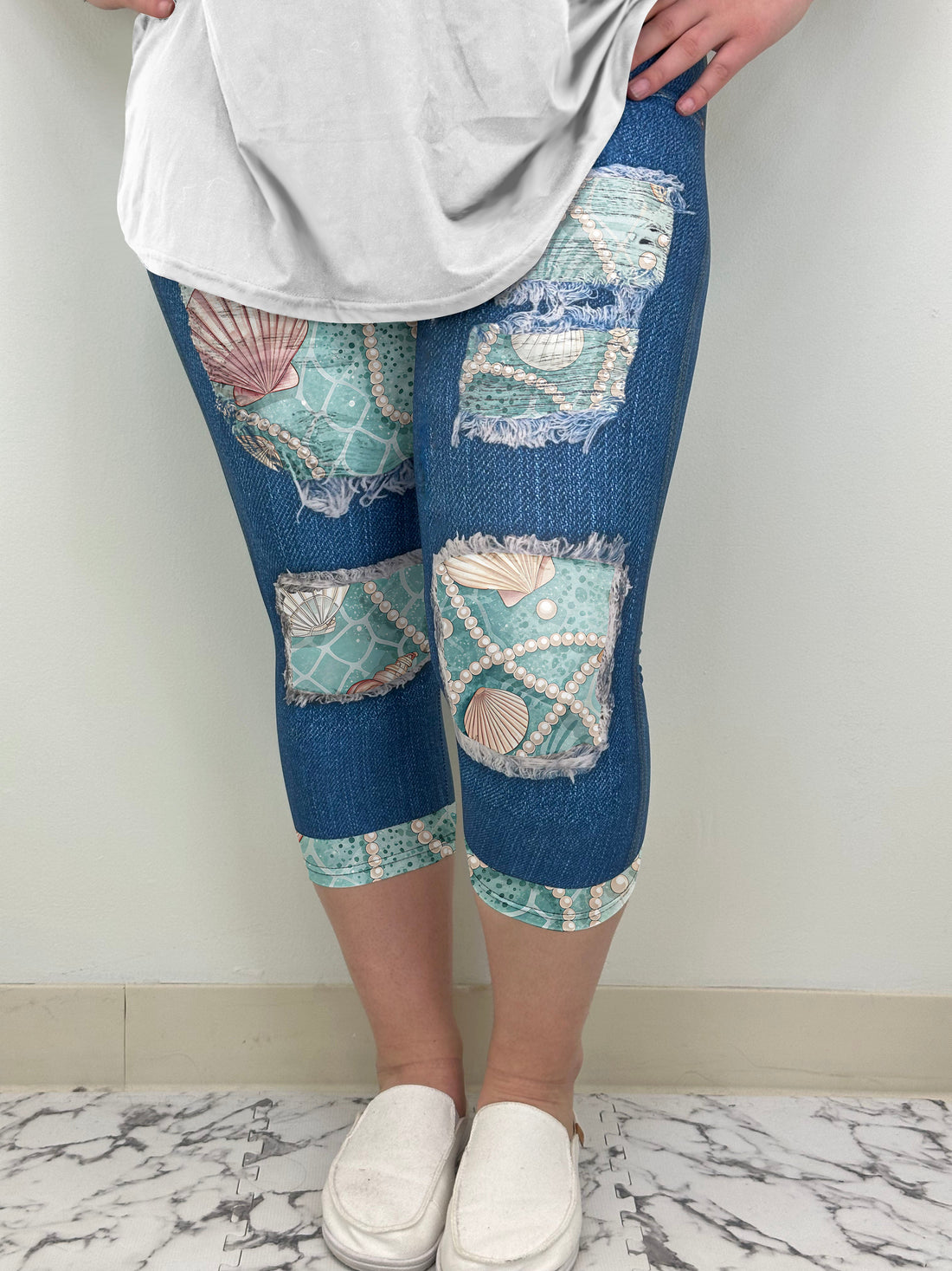 Sweet Sea Denim Capri w/ Pockets | Run Ends 2/24 | ETA 42 Days