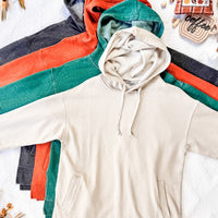 IN STOCK Vintage Wash Hoodie - Beige