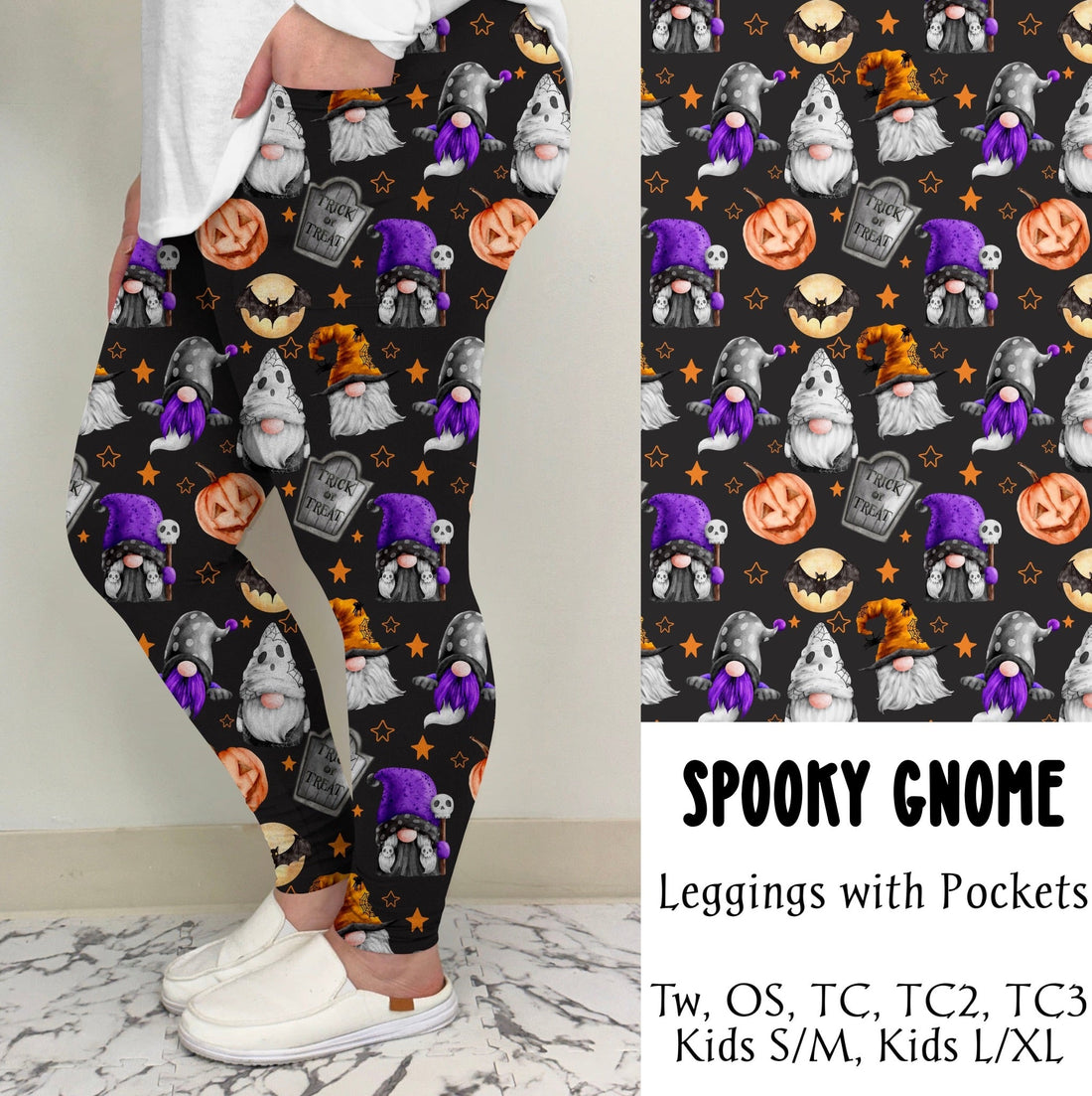 Spooky Gnome Leggings/Joggers | Run Ends 7/28| ETA 42 days