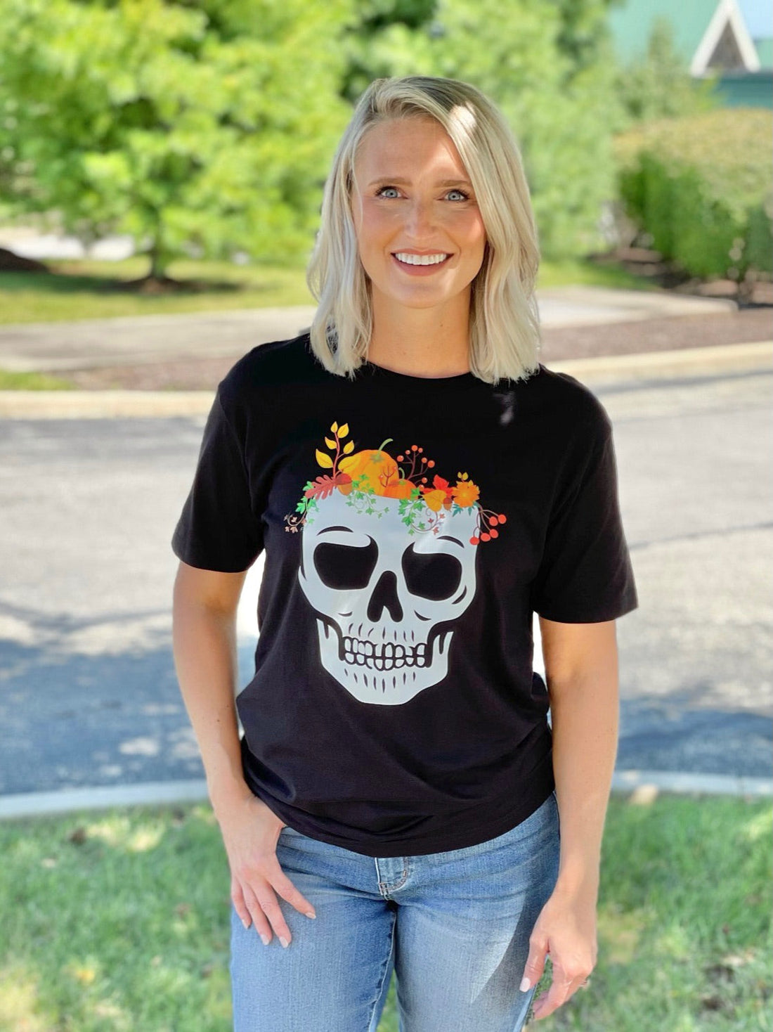 My Fall Skull Graphic Tee