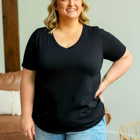 IN STOCK Olivia Tee - Black | Women's Short Sleeve