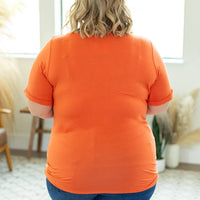 IN STOCK Sophie Pocket Tee - Pumpkin | Women's Short Sleeve FINAL SALE