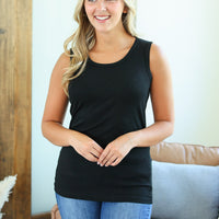 IN STOCK Ava Tank - Black | Women's Tank Top FINAL SALE