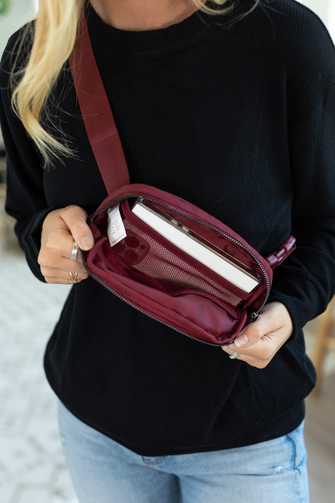 IN STOCK Bum Bag - Wine | Women&