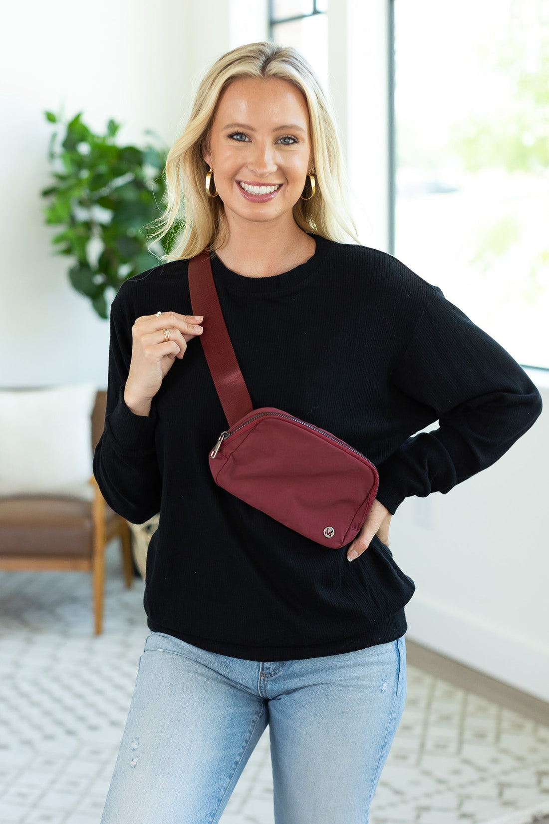 IN STOCK Bum Bag - Wine | Women&