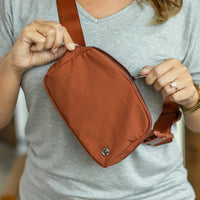 Bum Bag - Rust | Women's orange Fanny Pack 