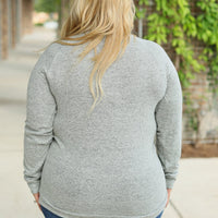 IN STOCK Hannah Pocket Pullover - Grey