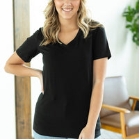 IN STOCK Olivia Tee - Black | Women's Short Sleeve