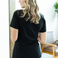 IN STOCK Olivia Tee - Black | Women's Short Sleeve