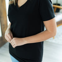 IN STOCK Olivia Tee - Black | Women's Short Sleeve