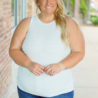 IN STOCK Tara Ribbed Tank - White | Women's Tank Top