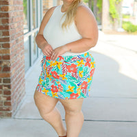 IN STOCK Sienna Skort - Tropical Floral Mix