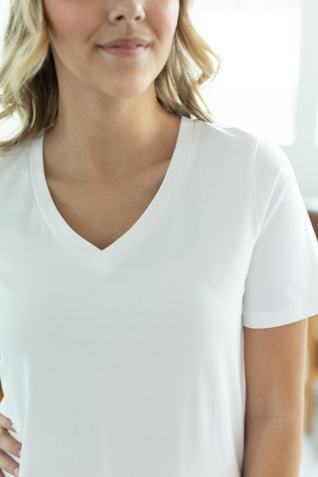 IN STOCK Olivia Tee - White | Women&