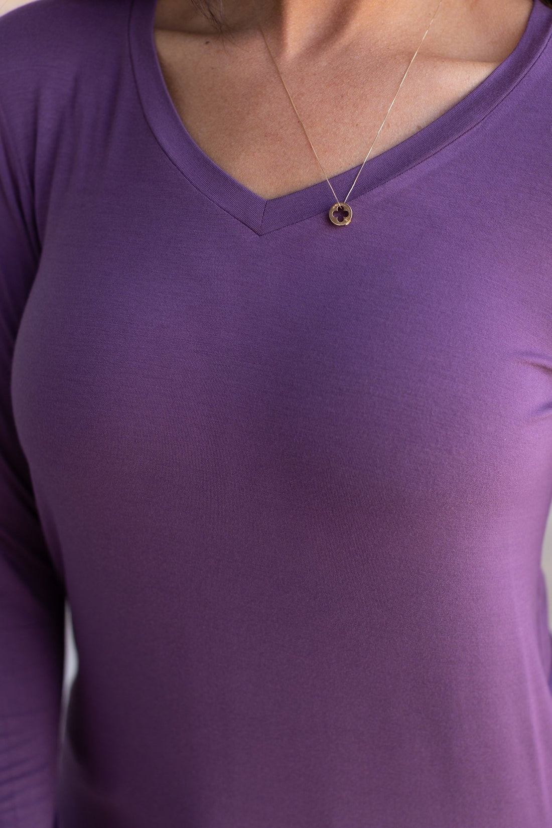 IN STOCK Larissa Long Sleeve - Purple | Women&