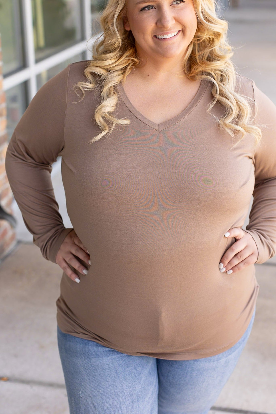 IN STOCK Larissa Long Sleeve - Mocha | Women&