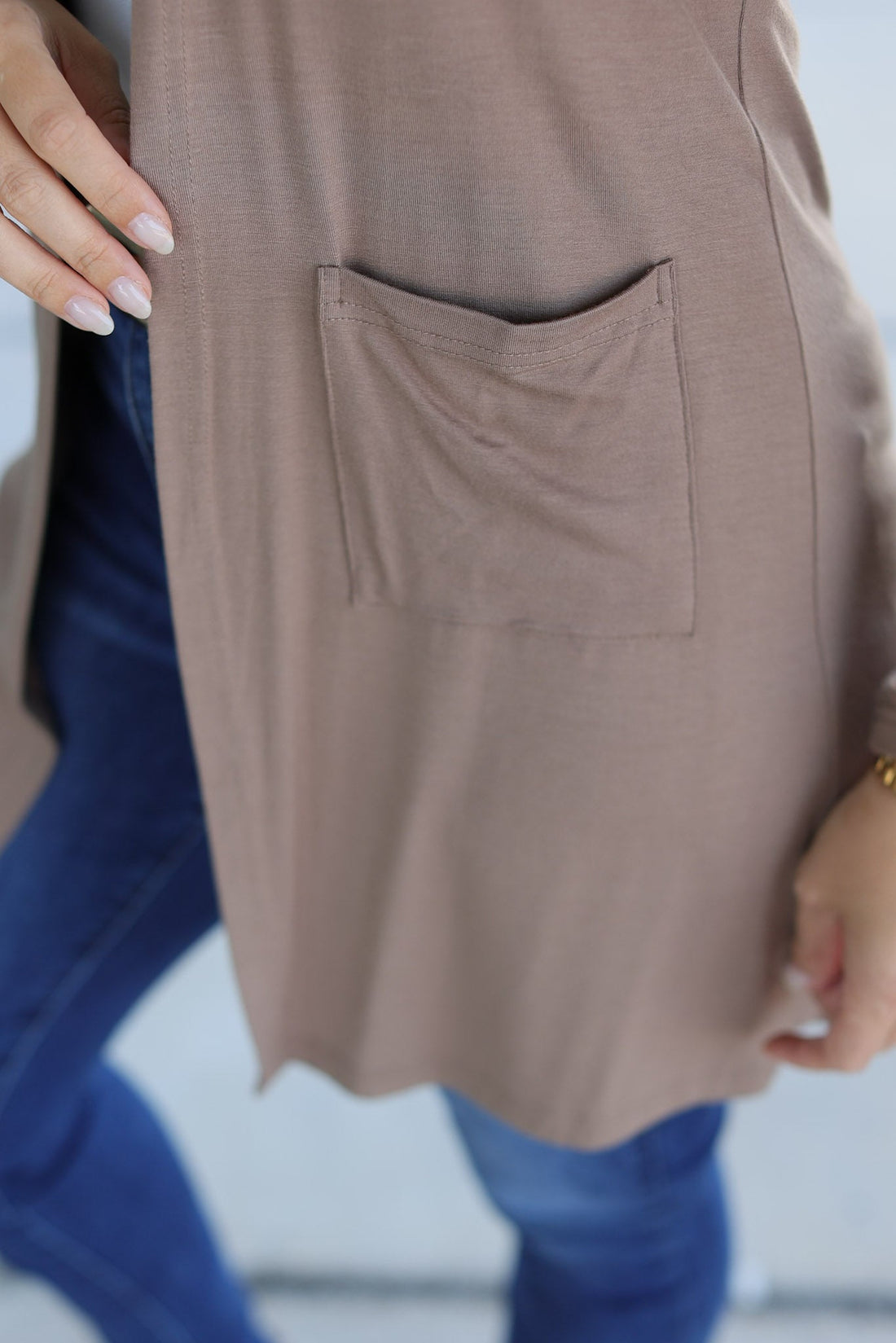 IN STOCK Classic Cardigan - Mocha