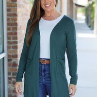 IN STOCK Classic Cardigan - Evergreen