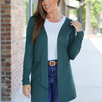 IN STOCK Classic Cardigan - Evergreen