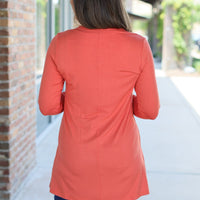 IN STOCK Classic Cardigan - Pumpkin