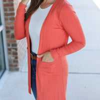 IN STOCK Classic Cardigan - Pumpkin