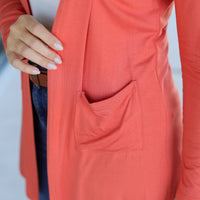 IN STOCK Classic Cardigan - Pumpkin