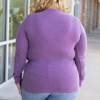 IN STOCK Leah Long Sleeve Top - Purple | Women's Casual Top FINAL SALE