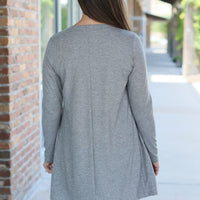 IN STOCK Classic Cardigan - Light Grey