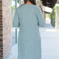 IN STOCK Knit Colbie Ribbed Cardigan - Sage