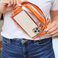 IN STOCK Clear Bag - Orange | Women's Crossbody Bag