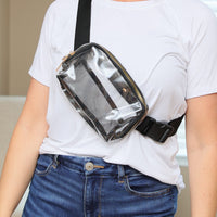 IN STOCK Clear Bag - Black | Women's Crossbody Bag