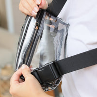 IN STOCK Clear Bag - Black | Women's Crossbody Bag