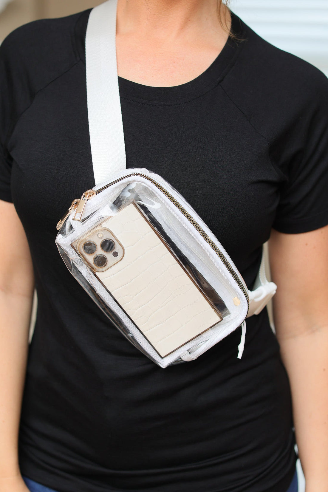 IN STOCK Clear Bag - White | Women&