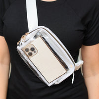 IN STOCK Clear Bag - White | Women's Crossbody Bag