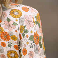 IN STOCK Chloe Cozy Tee - Fall Boho Floral FINAL SALE