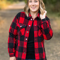 IN STOCK Norah Plaid Shacket - Buffalo Plaid