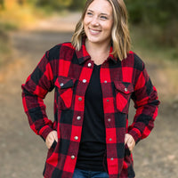 IN STOCK Norah Plaid Shacket - Buffalo Plaid