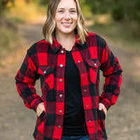 IN STOCK Norah Plaid Shacket - Buffalo Plaid