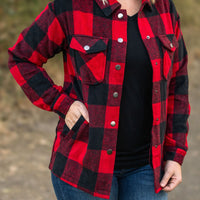 IN STOCK Norah Plaid Shacket - Buffalo Plaid