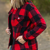 IN STOCK Norah Plaid Shacket - Buffalo Plaid